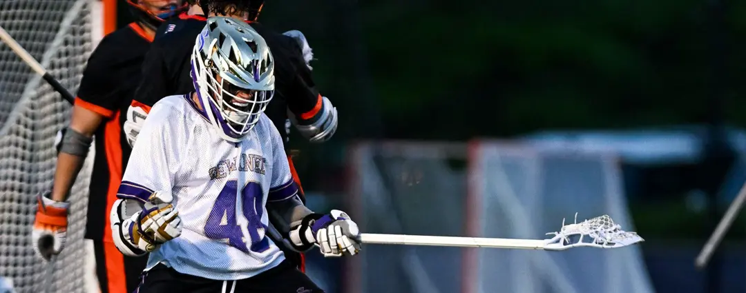 Sewanee Lacrosse Player Celebrating