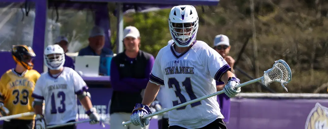Sewanee Lacrosse player